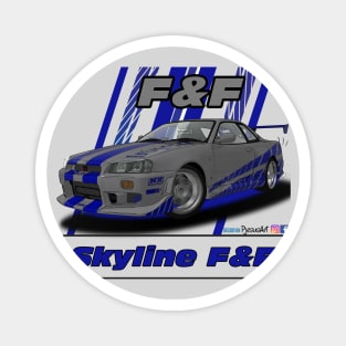 F&F Skyline Magnet